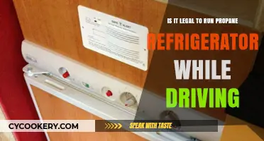 Road Trip Refrigeration: The Legalities of Propane Fridges in Vehicles