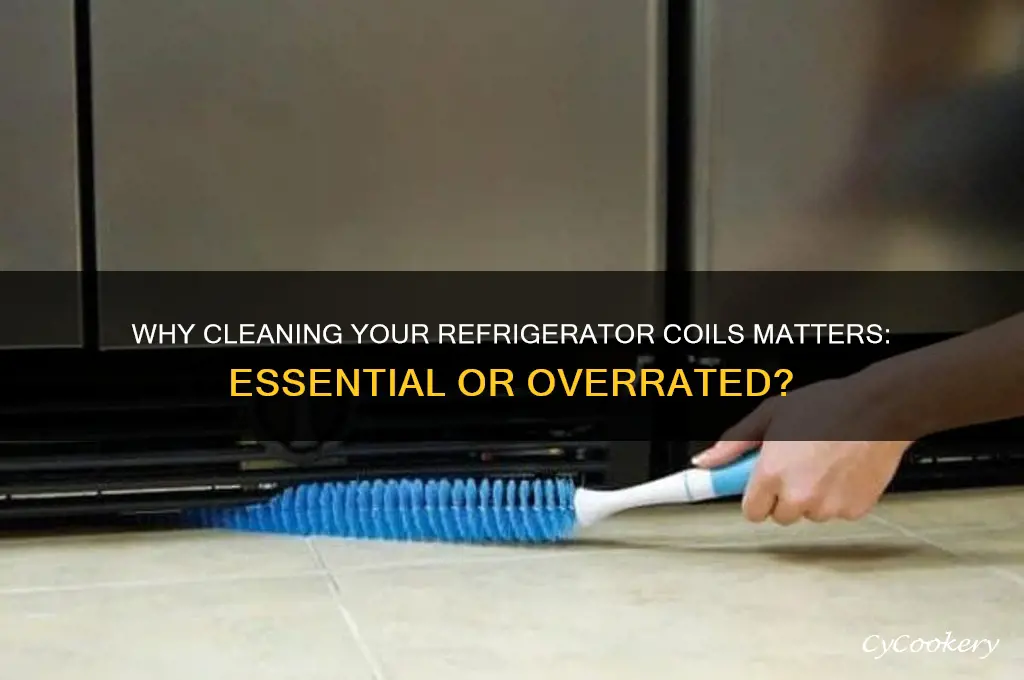 is it necessary to clean refrigerator coils