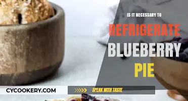 Should Blueberry Pie Be Refrigerated? A Storage Guide for Freshness