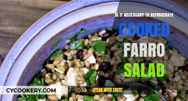 Chill or Not: The Great Farro Salad Refrigeration Debate