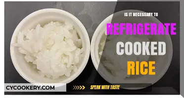 Should Cooked Rice Be Refrigerated? Essential Food Safety Tips