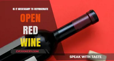 Chilling Open Red Wine: A Guide to Optimal Storage