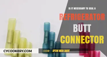 Sealing a Refrigerator Butt Connector: A Necessary Step?