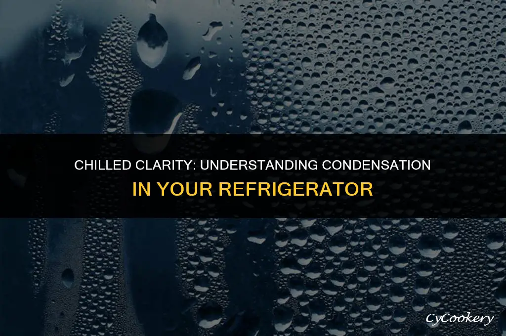 is it normal for condensation in your refrigerator