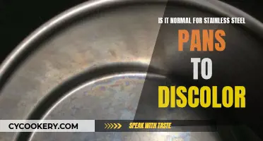 Stainless Steel Pans: Discoloration Normal?