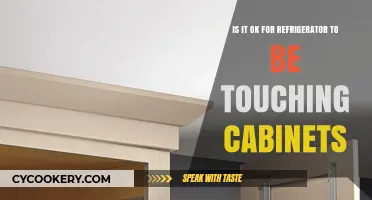 Refrigerator Placement: Is Touching Cabinets Acceptable?