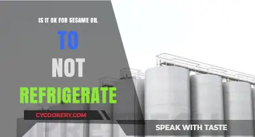 The Sesame Oil Storage Debate: To Refrigerate or Not?