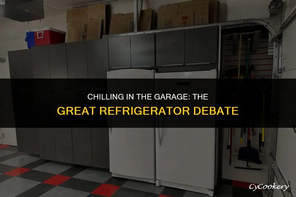 is it ok to have refrigerator in garage