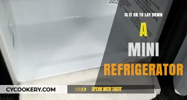 Compact Cooling: The Do's and Don'ts of Laying Down a Mini Fridge