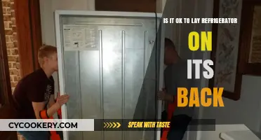 Is It Safe to Lay a Refrigerator on Its Back?