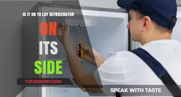 Is It Safe to Lay a Refrigerator on Its Side?