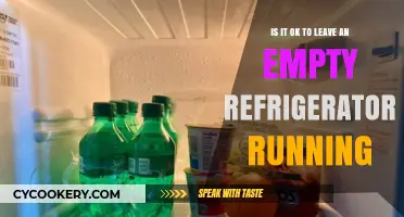 The Energy Implications of Running an Empty Refrigerator