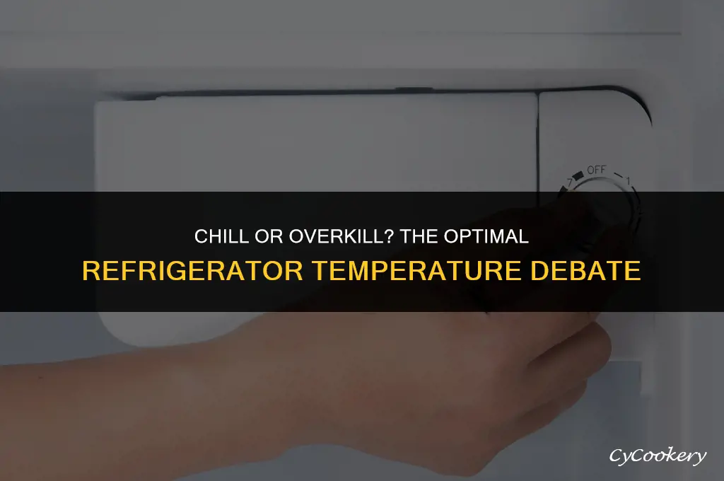 is it ok to leave refrigerator on coldest setting