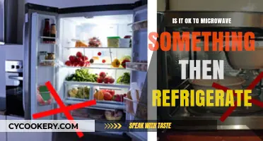 Microwave, Then Chill: The Do's and Don'ts of Food Storage