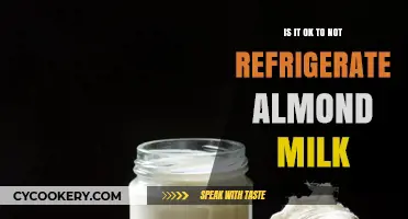 The Great Almond Milk Debate: To Refrigerate or Not?