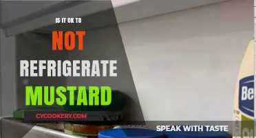 Mustard Storage: Is Refrigeration Necessary or Just a Myth?