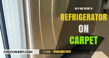 Refrigerator on Carpet: A Cooling Controversy or a Practical Solution?