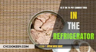 Refrigerating Canned Tuna: Safe Practices and Storage Tips Explained