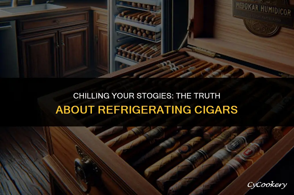 is it ok to put cigars in the refrigerator