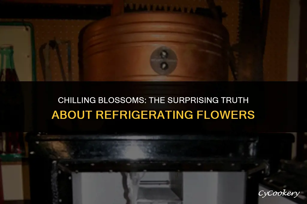 is it ok to put flowers in the refrigerator