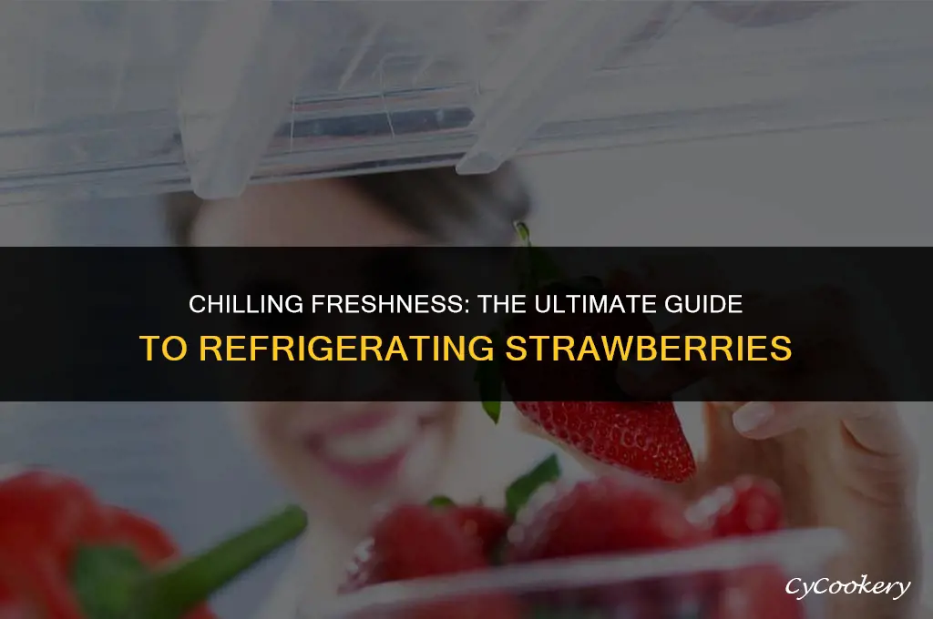 is it ok to put fresh strawberries in refrigerator