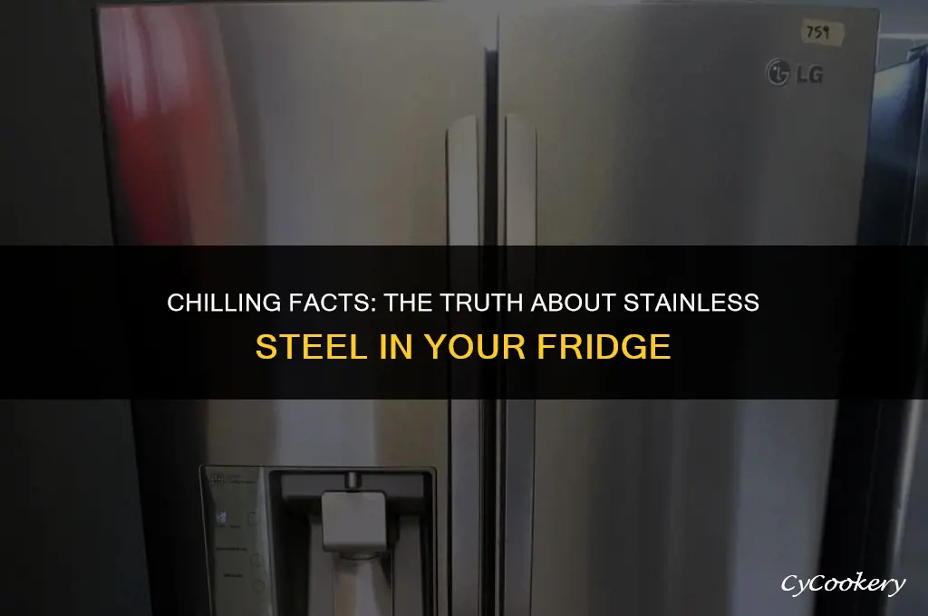 is it ok to put stainless steel in refrigerator