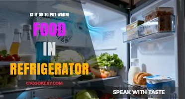 Chilling Warm Food: Safe Practices for Refrigeration