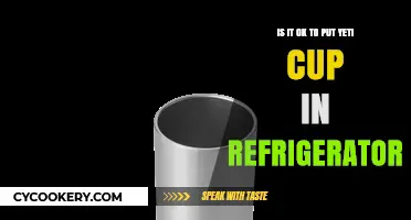 Chilling Your Yeti Cup: A Guide to Safe Refrigeration Practices