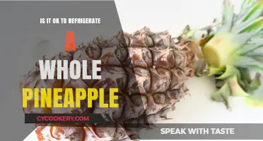 Chilling Pineapple: A Tropical Fruit's Refrigeration Dilemma
