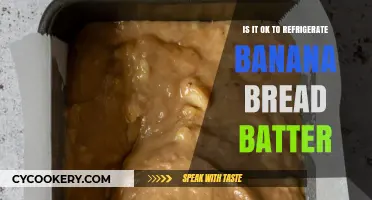 Chill or Not to Chill: The Banana Bread Batter Dilemma