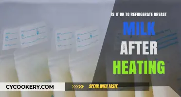 Safely Storing Breast Milk: Refrigeration After Heating Explained