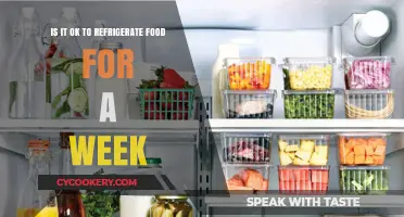 Freshness in the Fridge: A Week-Long Food Storage Guide