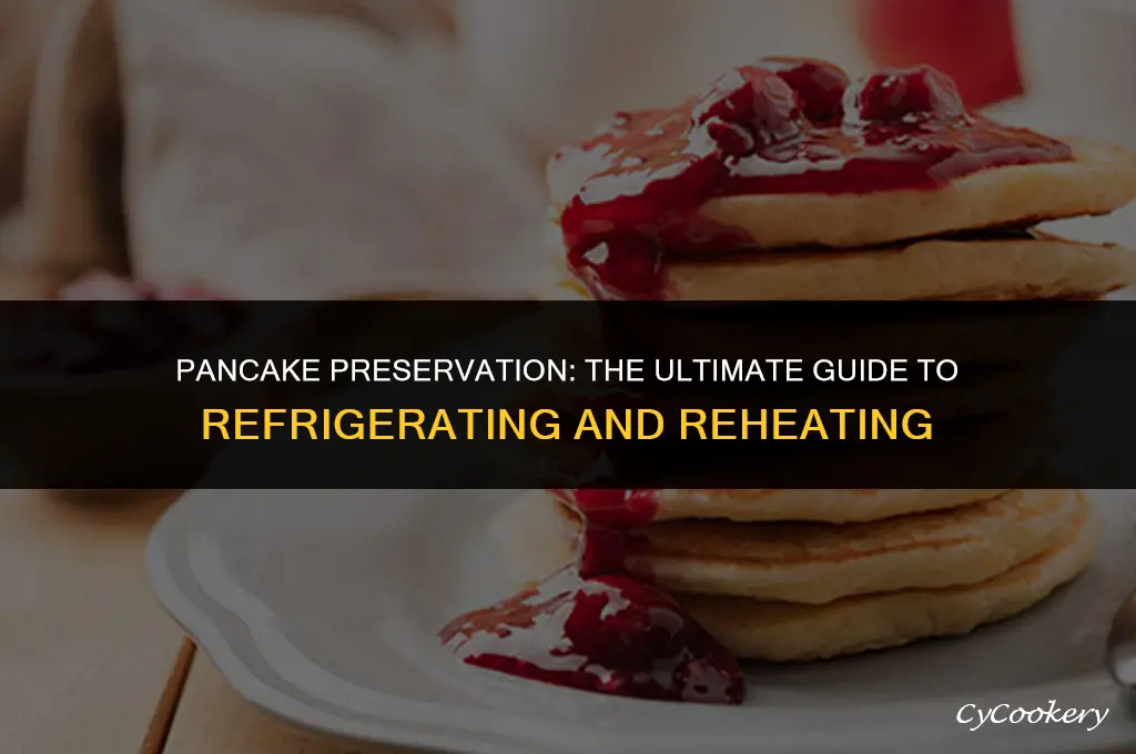 is it ok to refrigerate pancakes and reheat