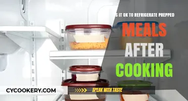 Chill or Not: The Debate on Refrigerating Prepped Meals Post-Cooking