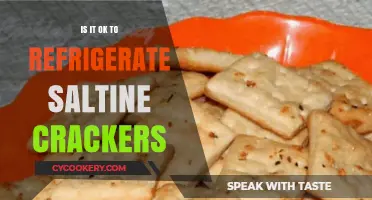 Refrigerating Saltine Crackers: A Smart Storage Tip or Unnecessary Step?