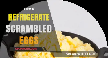 Refrigerating Scrambled Eggs: Safe Practice or Culinary Mistake?