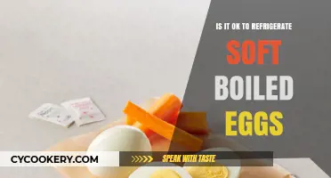 Chill or Not to Chill: The Soft-Boiled Egg Refrigeration Dilemma