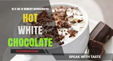 Reviving Refrigerated Hot White Chocolate: A Sweet Comeback Story