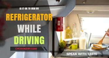 Safe Travels: Running Your RV Refrigerator on the Road