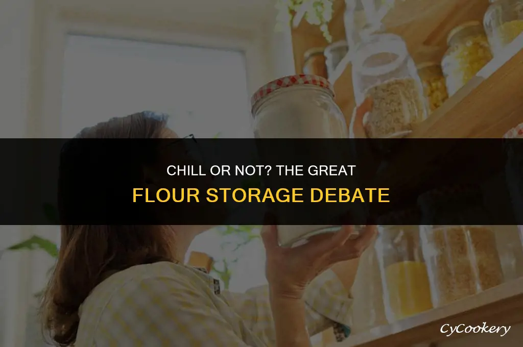 is it ok to store flour in refrigerator