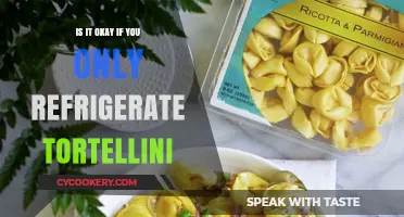 Chilling Tortellini: A Guide to Safe Refrigeration Practices