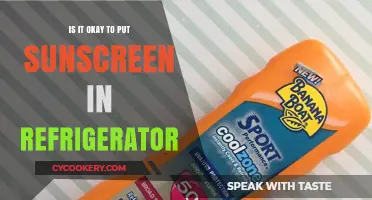 Chilling Your Sunscreen: A Cool Idea or a Recipe for Disaster?