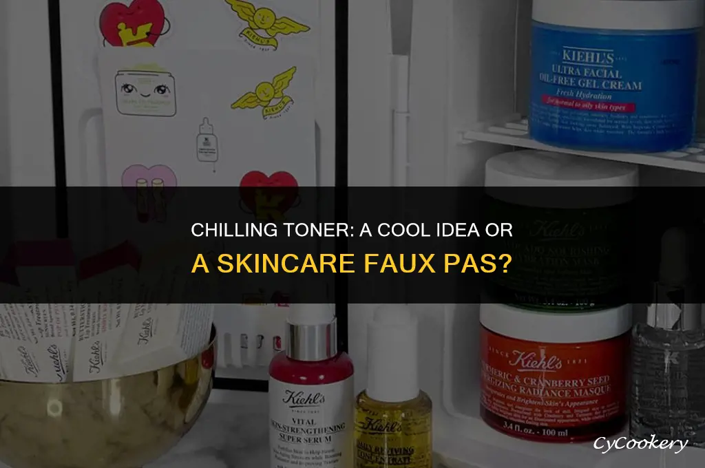 is it okay to put toner in refrigerator