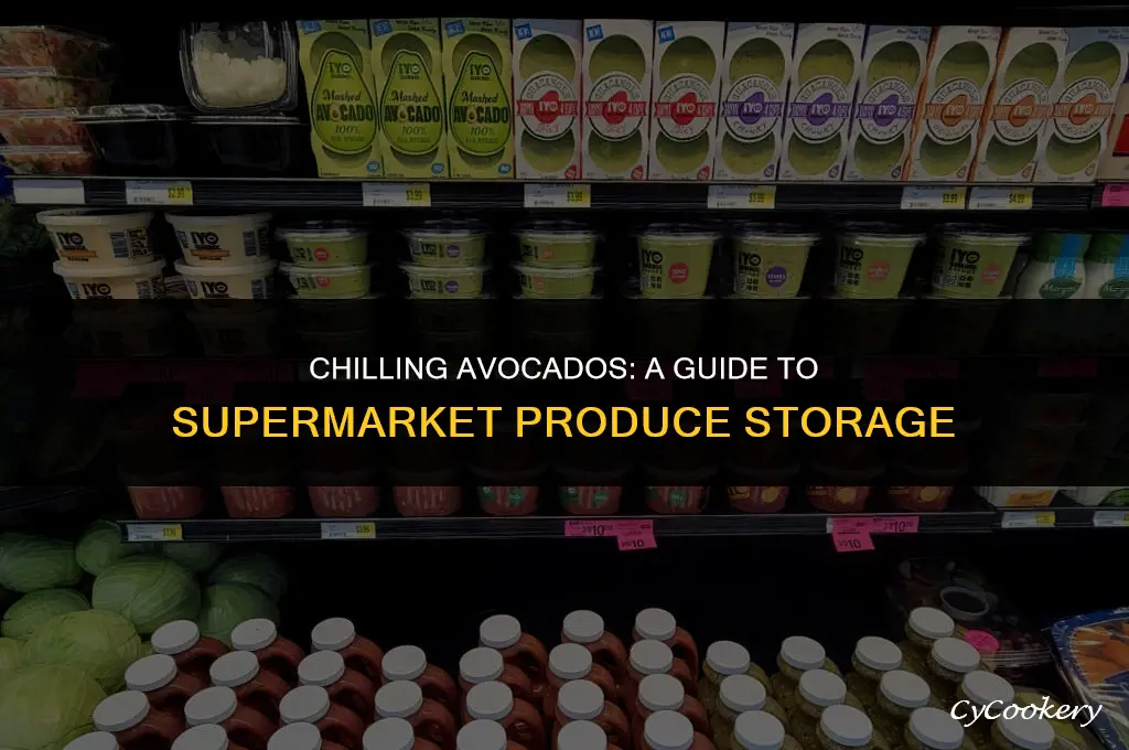 is it okay to refrigerate avocados from the supermarket