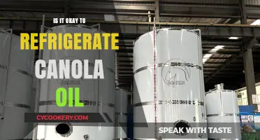 Should You Refrigerate Canola Oil? Storage Tips and Best Practices