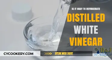 Chilling Clarity: The Truth About Refrigerating Distilled White Vinegar
