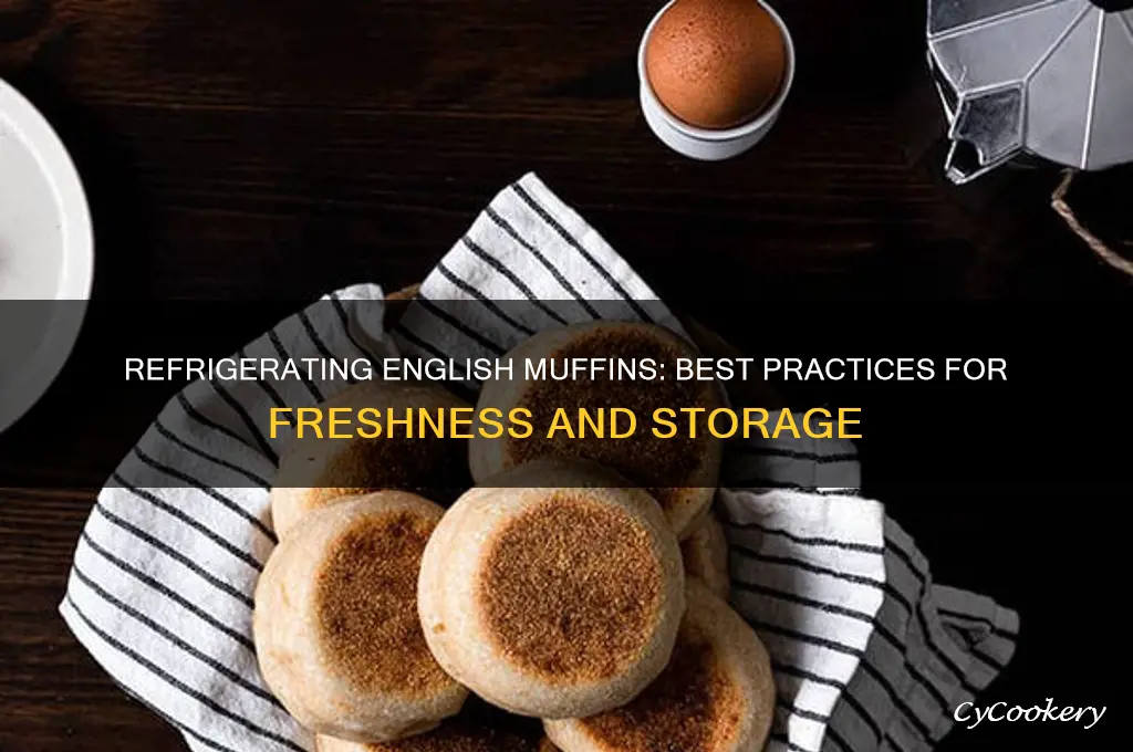 is it okay to refrigerate english muffins