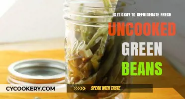 Chill or Not to Chill: The Fresh Green Bean Dilemma