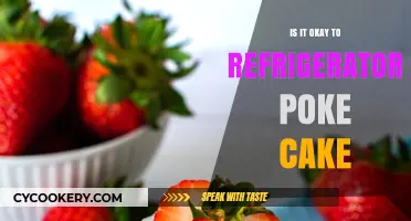 Refrigerating Poke Cake: Best Practices for Freshness and Flavor