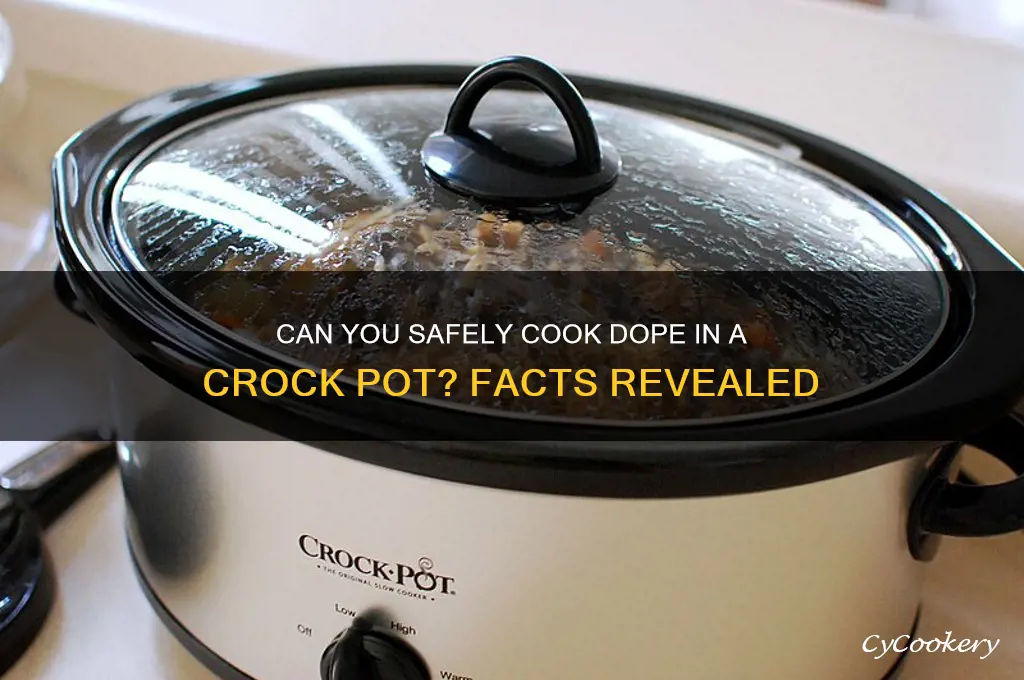 is it possible to cook dope in a crock pot